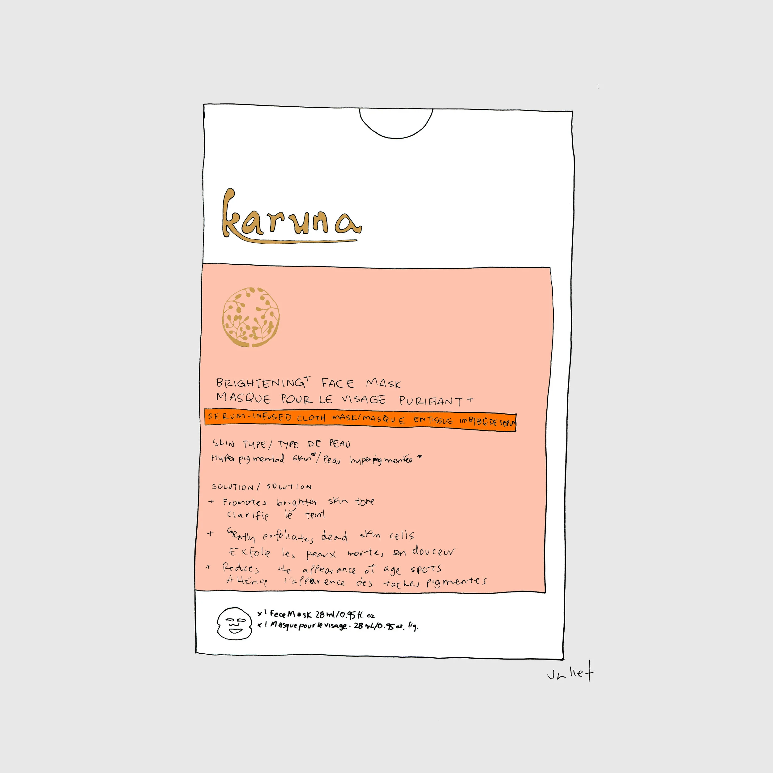 Karuna Brightening Face Mask