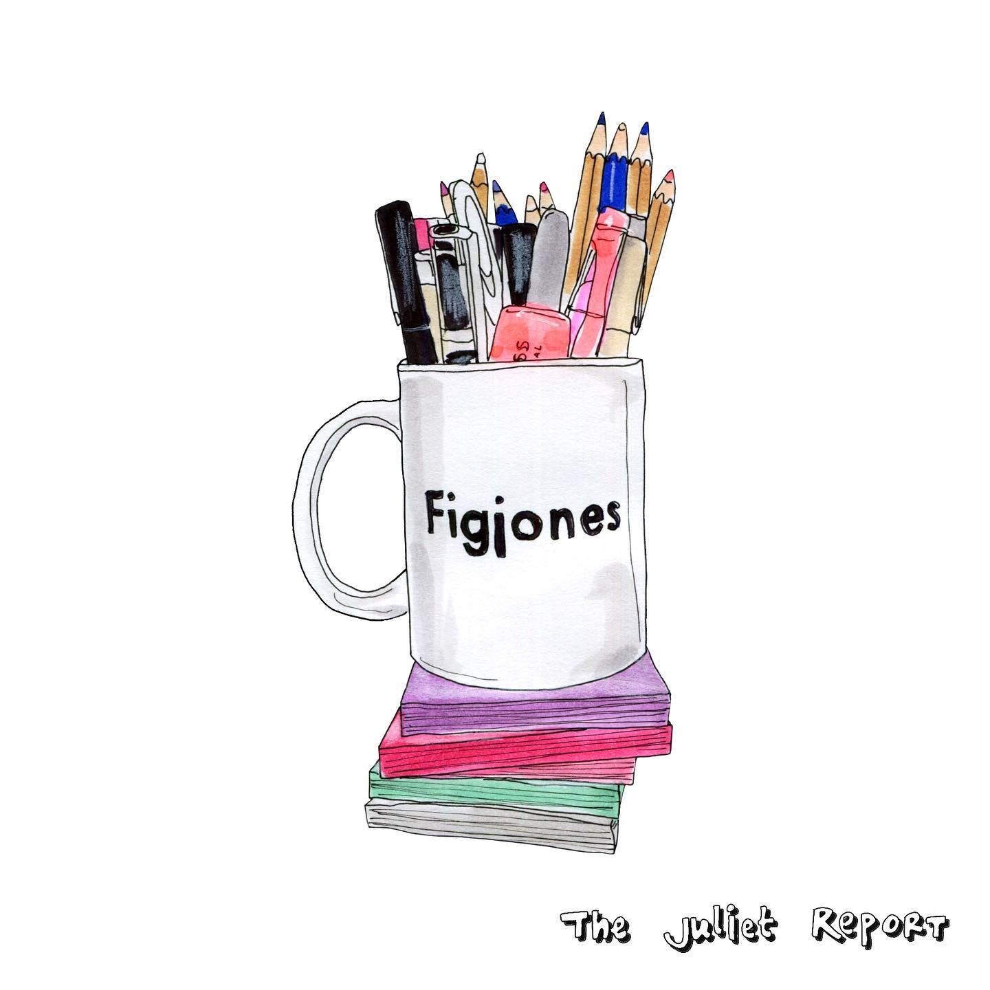 on my desk. @doweljones fig mug as pencil holder