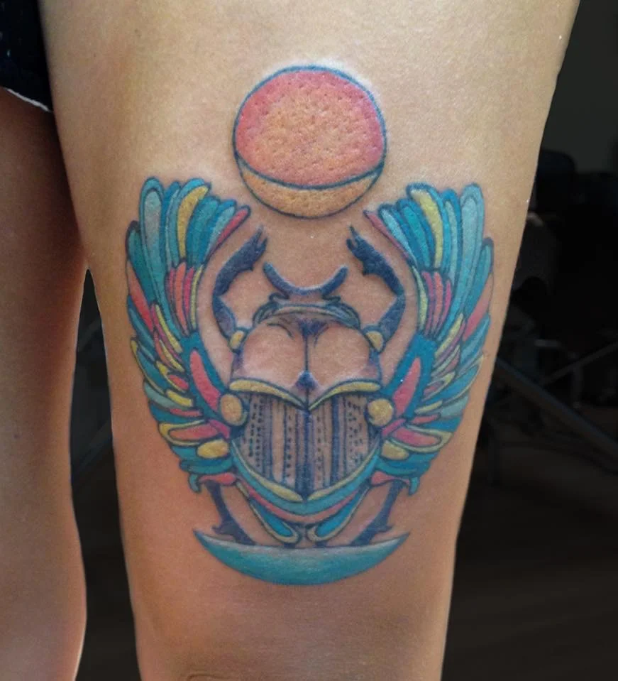 Egyptian scarab