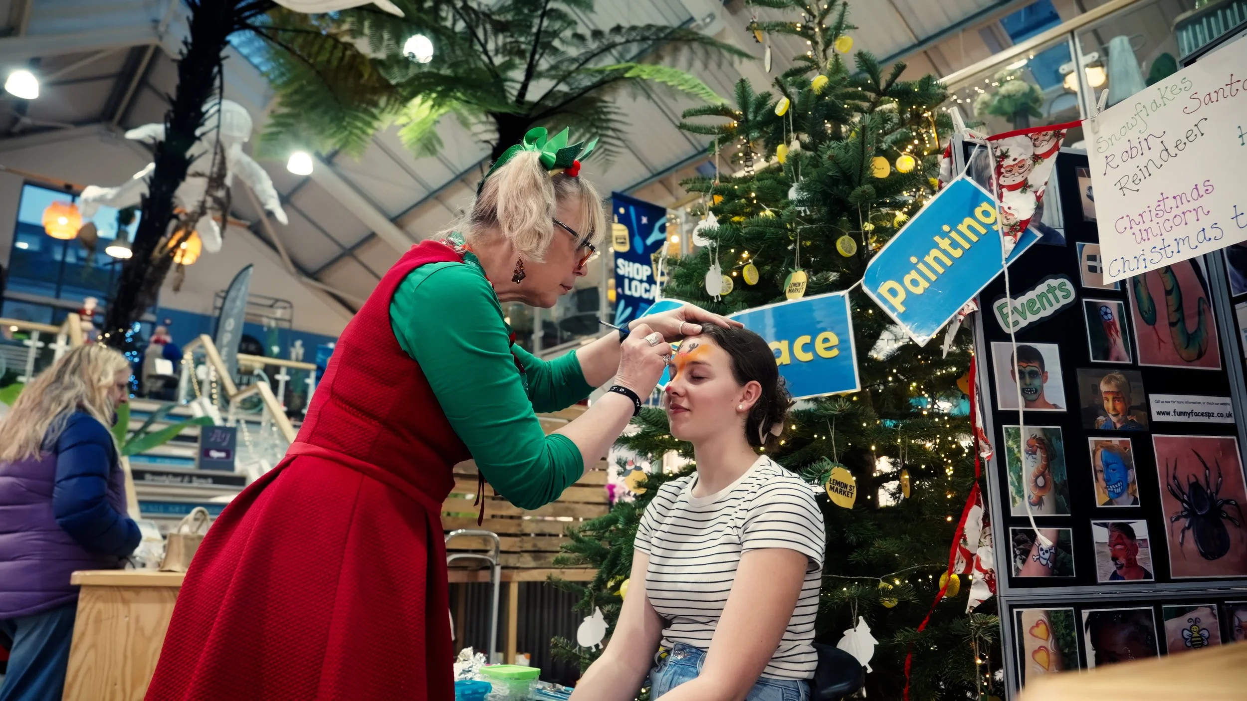 Free Face Painting &amp; Festive Cheer