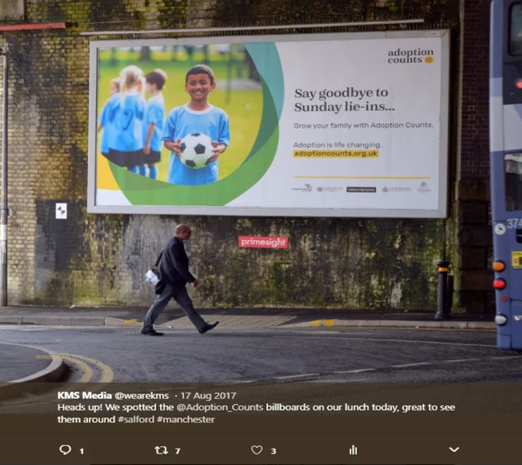 KMS Media shared the campaign across our social media outlets with a focus on Twitter and Instagram.
