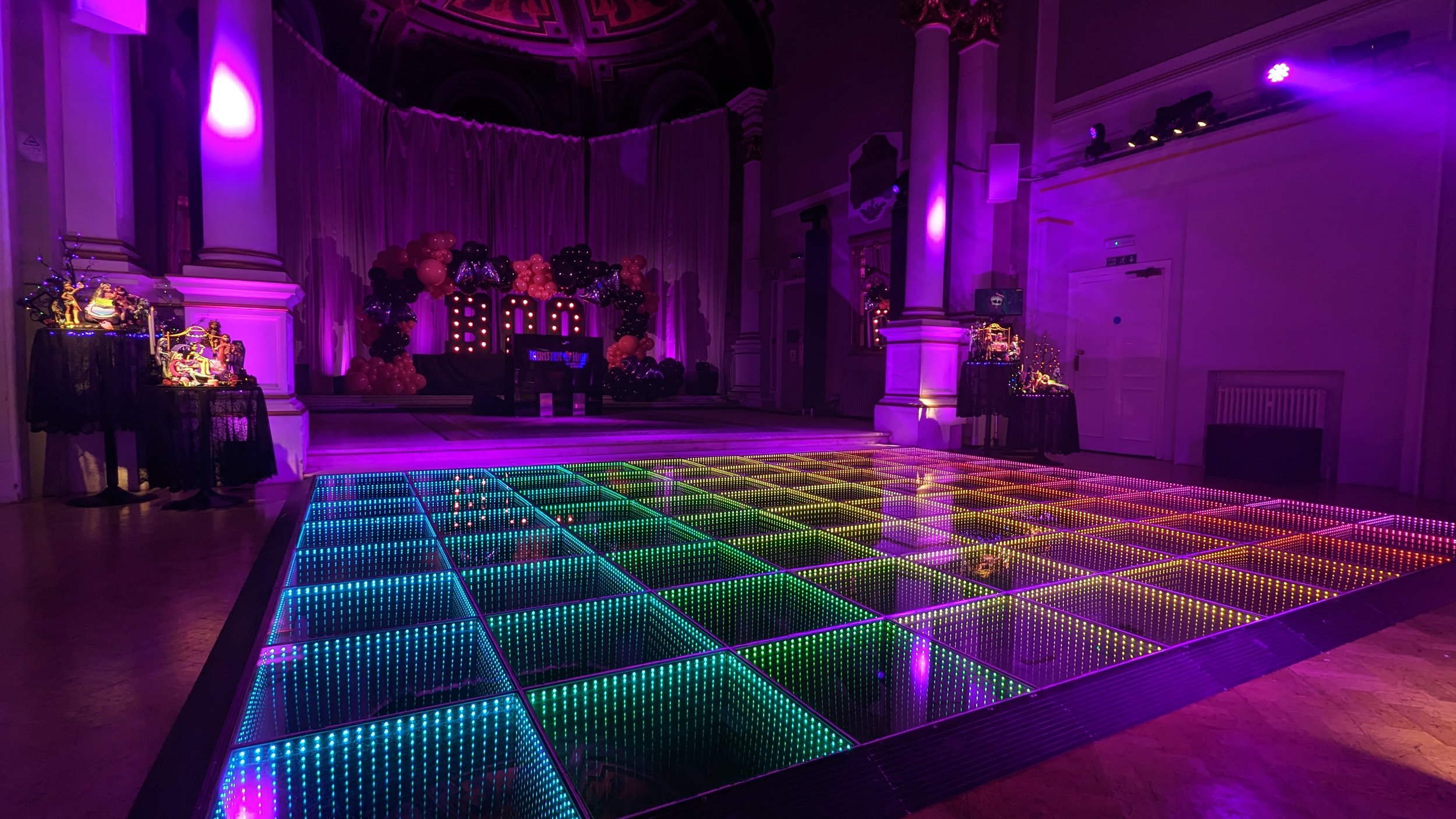 AO Events | 3D Dancefloor | 3D Dance Floor | London | Monster High | Launch.jpg