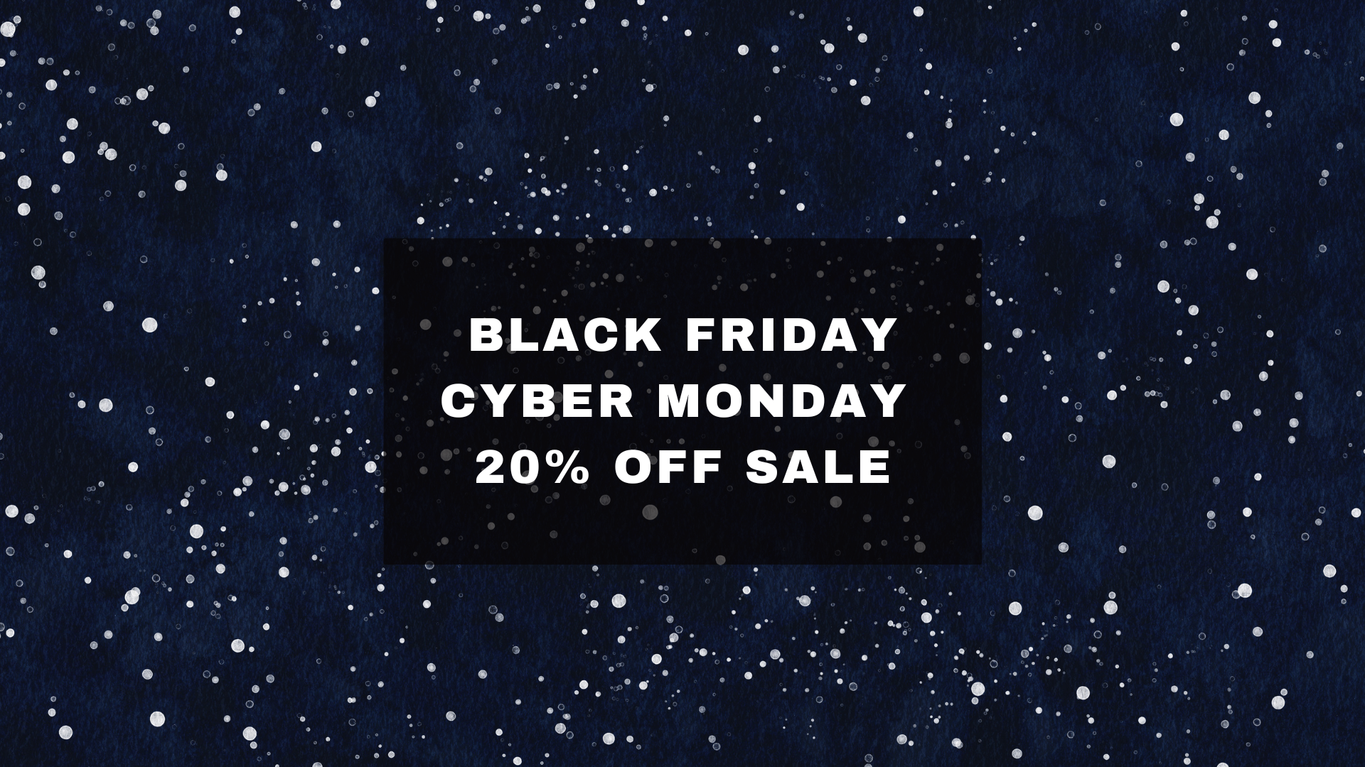 Black Friday &amp; Cyber Monday: 20% Off All AO Events Services for 2026 Events