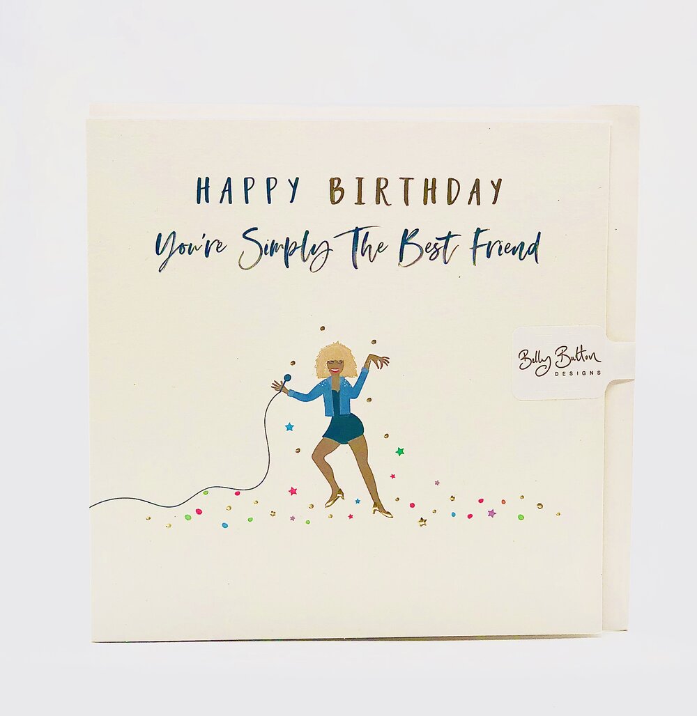 You're Simply the Best Friend Happy Birthday Card — Carly's
