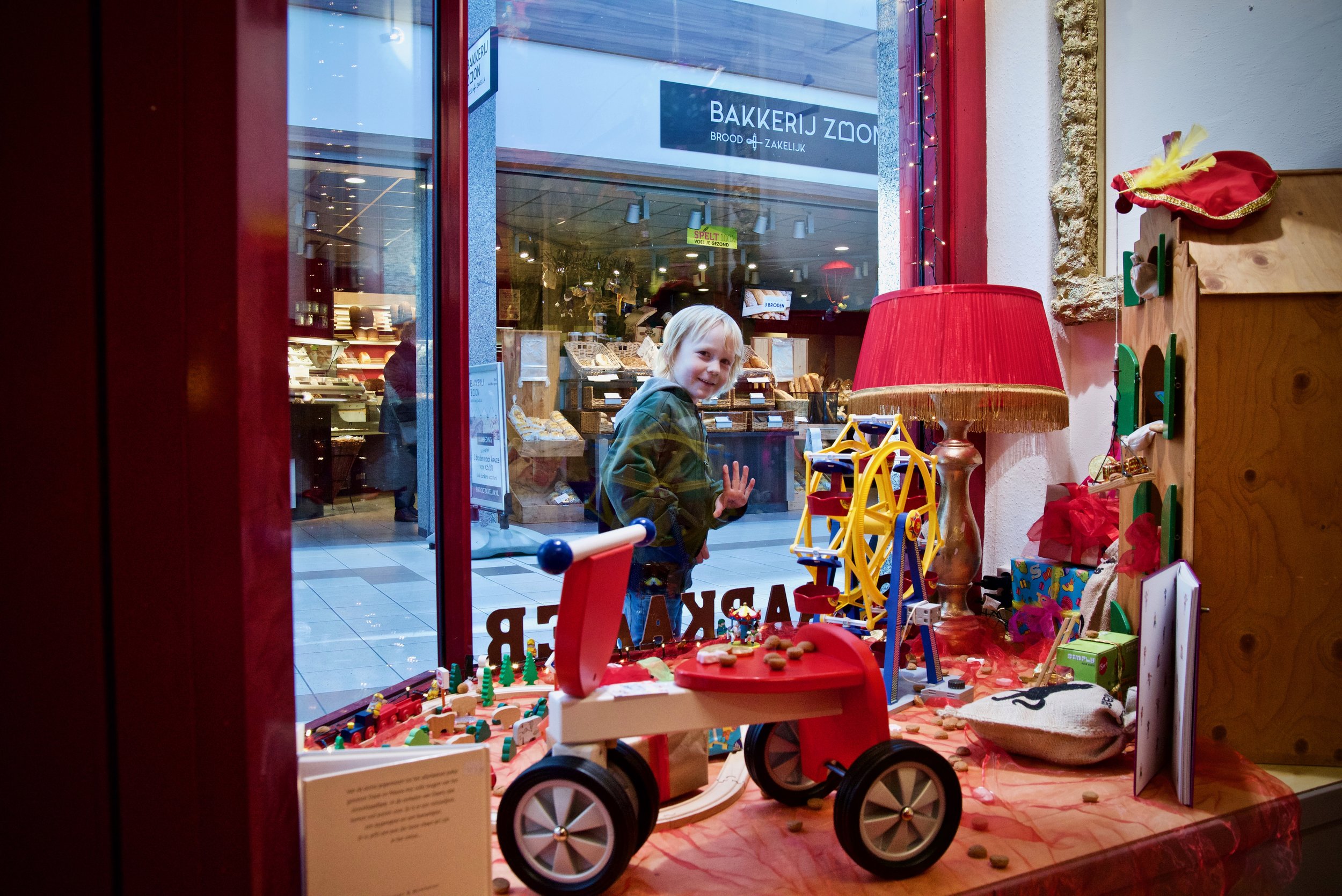 Slaapkamer van Sinterklaas Winkelhof 't Loo - Bedrijfsfotografie x STiP Fotografie