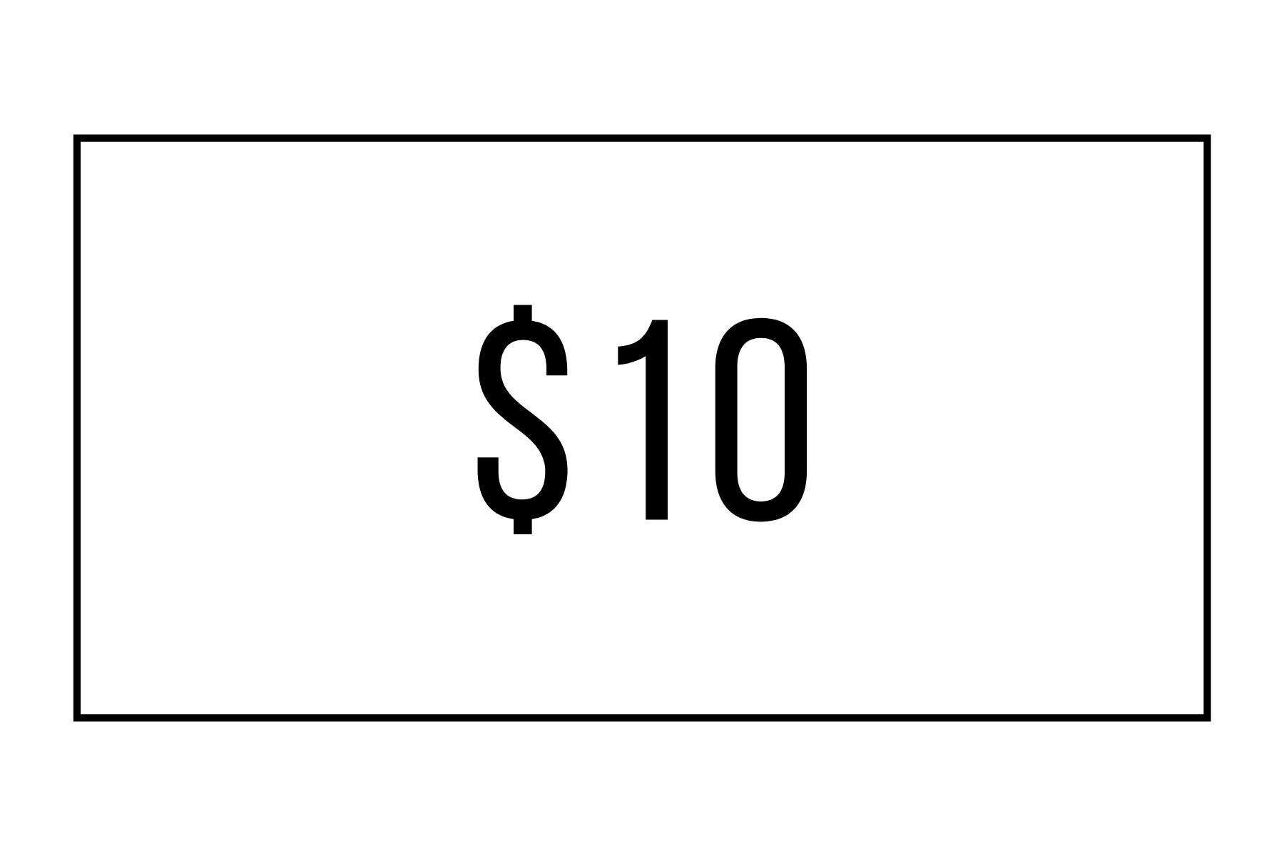 $10 DOUGH CARD
