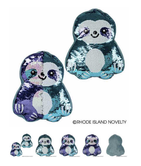 cute sloth flip sequin pillow.png