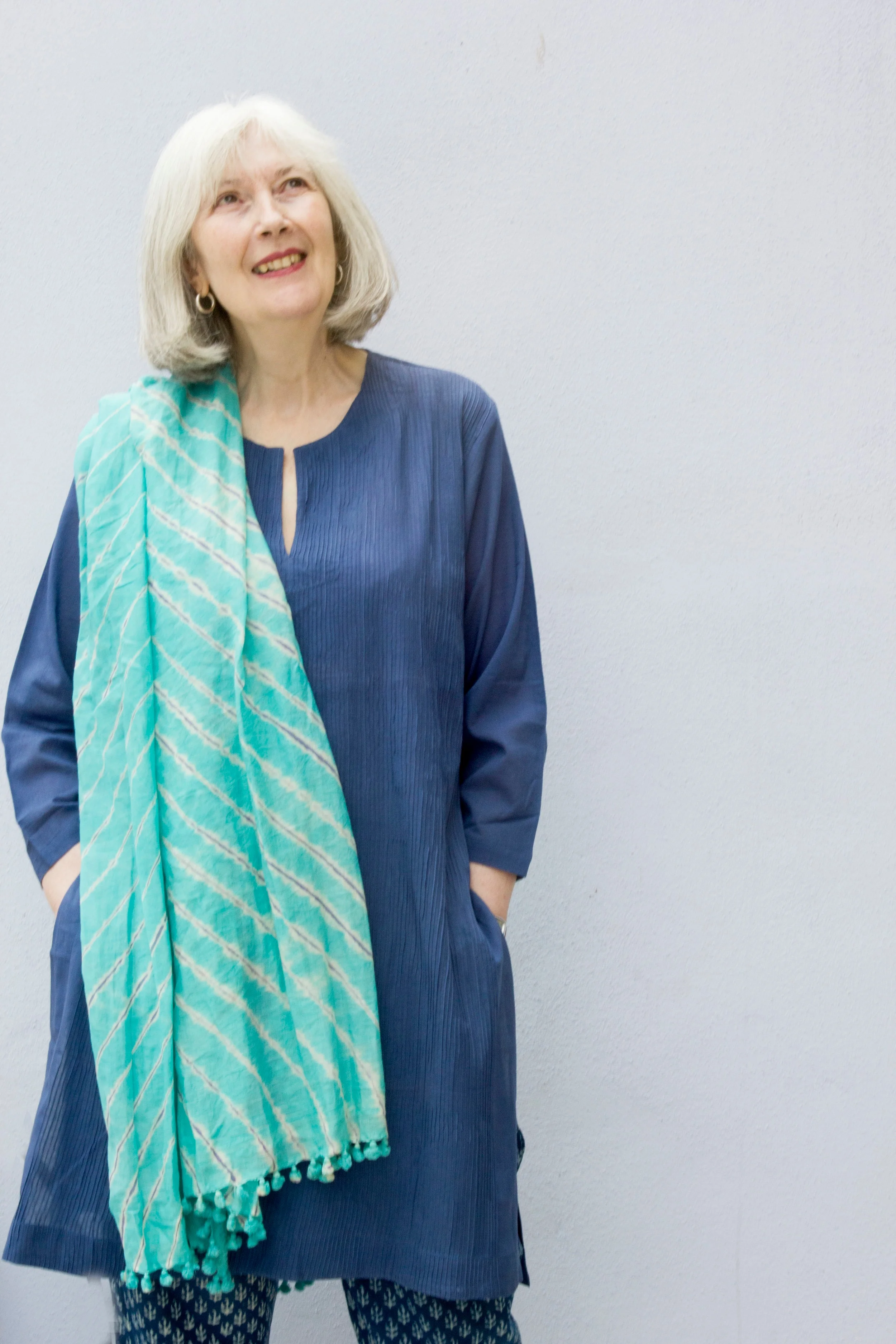 Jaadu cotton pintuck tunic
