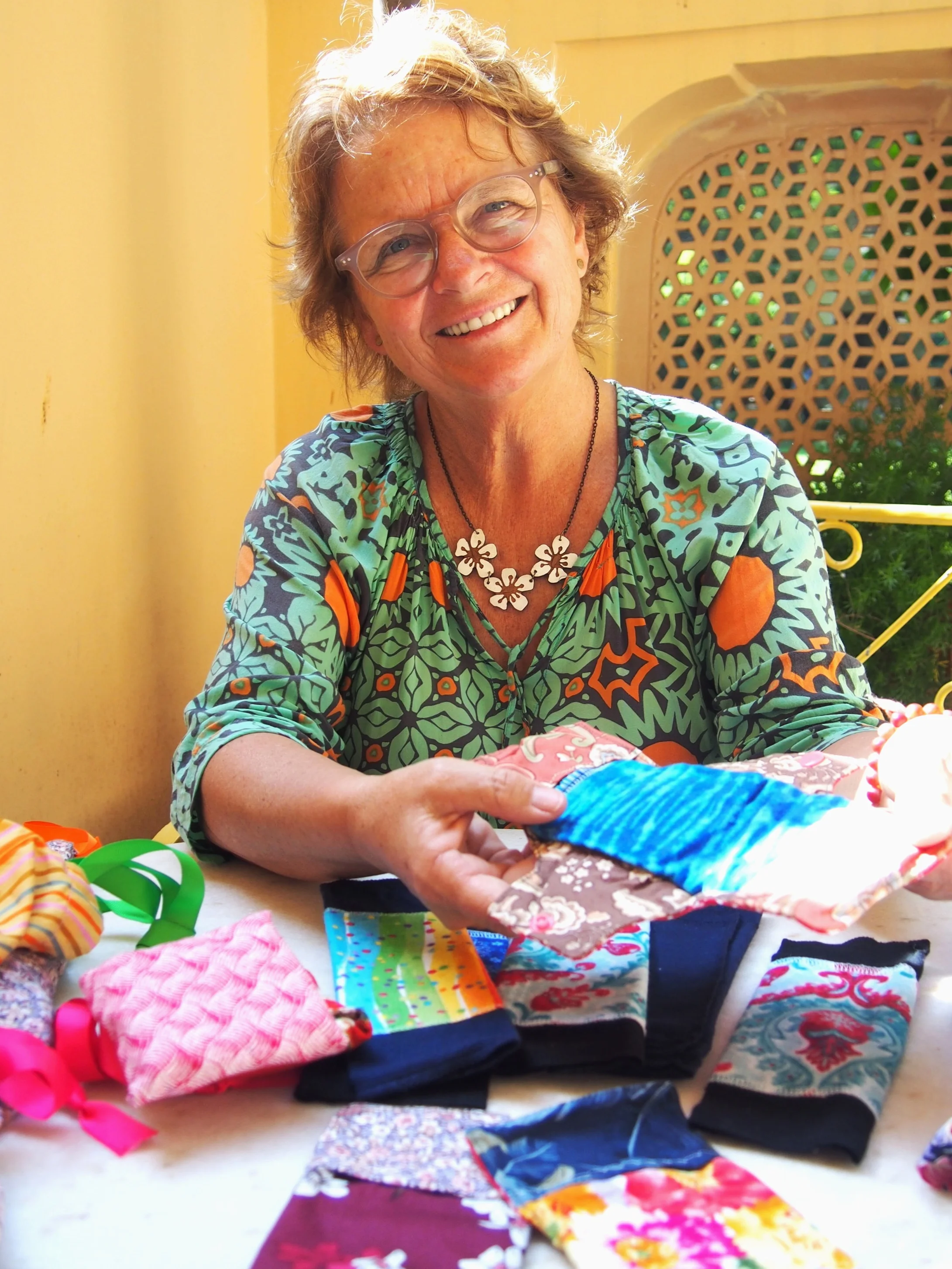 Debs is a natural carer - discovering Days for Girls, she realised it was a perfect mix of craft and charity.