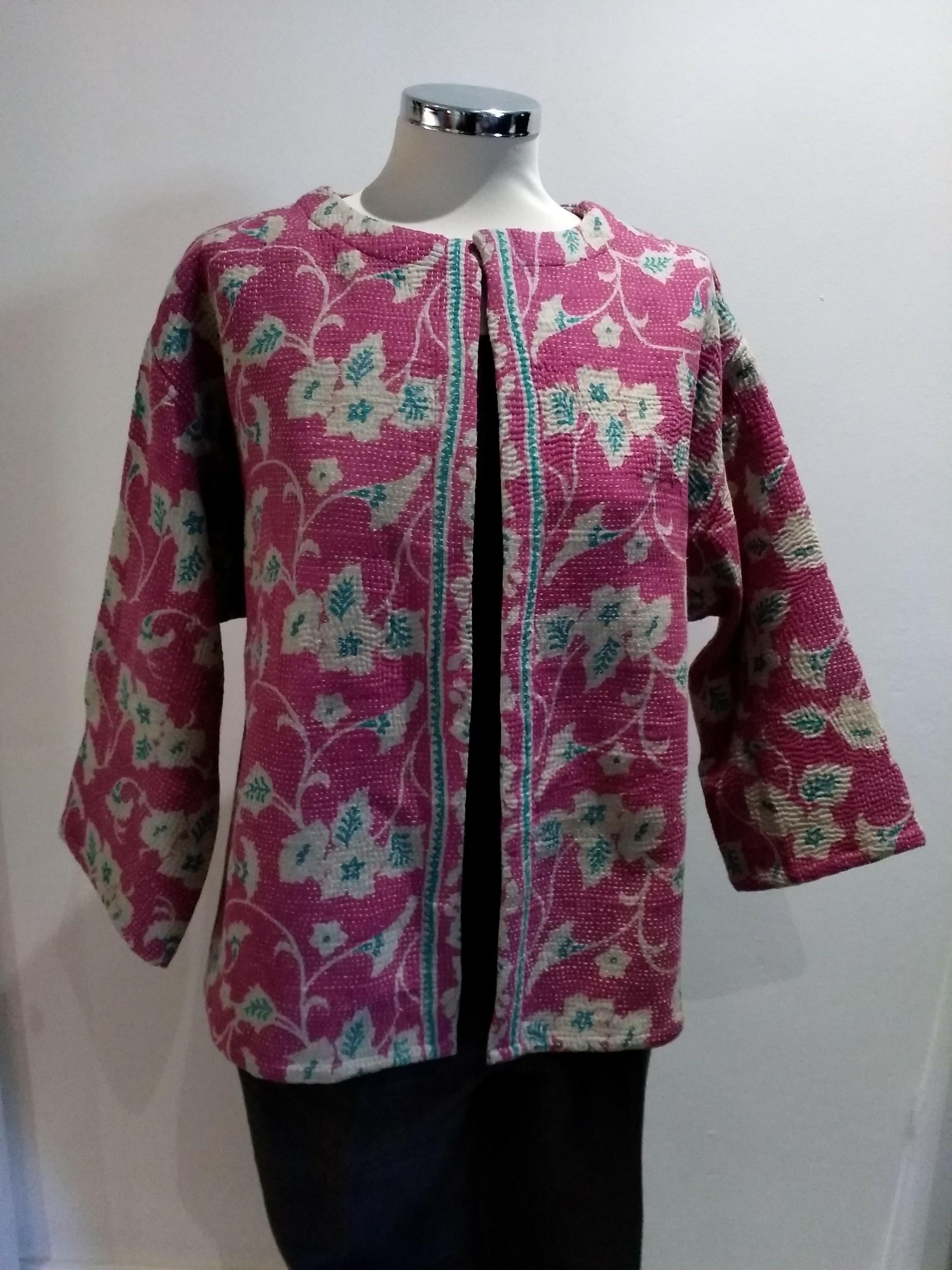 Kantha Stitch Coats & Jackets — Jaadu Boutique