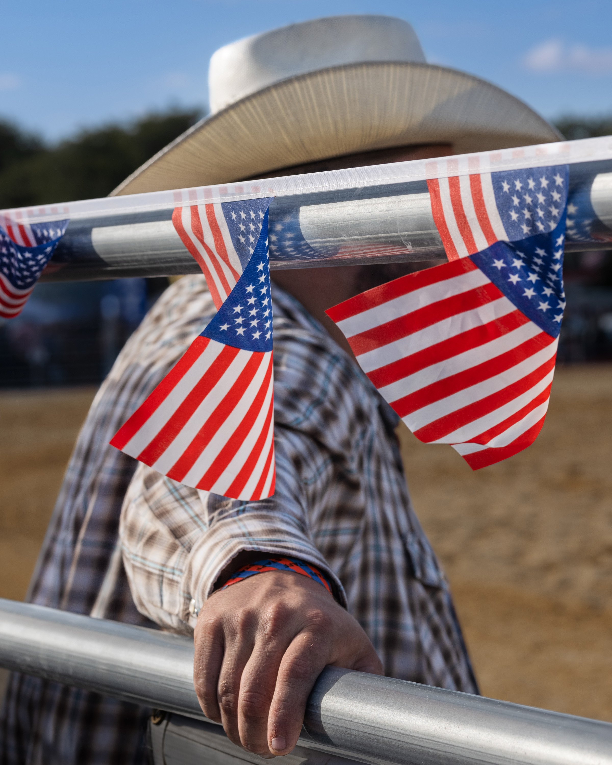 Man behind Flags, Homestead, 2025.jpg