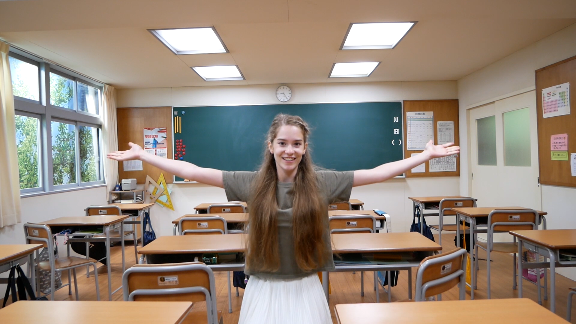 Sophie vlogs about her Japanese high school experience in DLA’s Ready to Run .