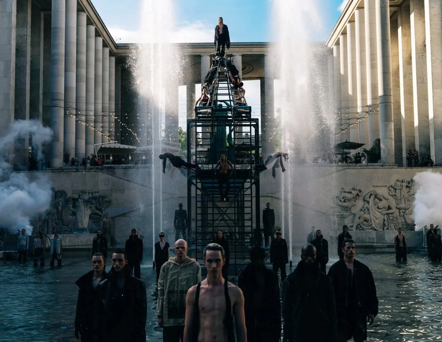 @RICKOWENSONLINE
SS26 TEMPLE MEN&rsquo;S
PALAIS DE TOKYO

THIS MEN&rsquo;S COLLECTION IS NAMED &lsquo;TEMPLE&rsquo;, AFTER MY RETROSPECTIVE, NAMED &lsquo;TEMPLE OF LOVE&rsquo; (&lsquo;LOVE&rsquo; IS A WORD REALLY WORTH PROMOTING RIGHT NOW), WHICH WIL