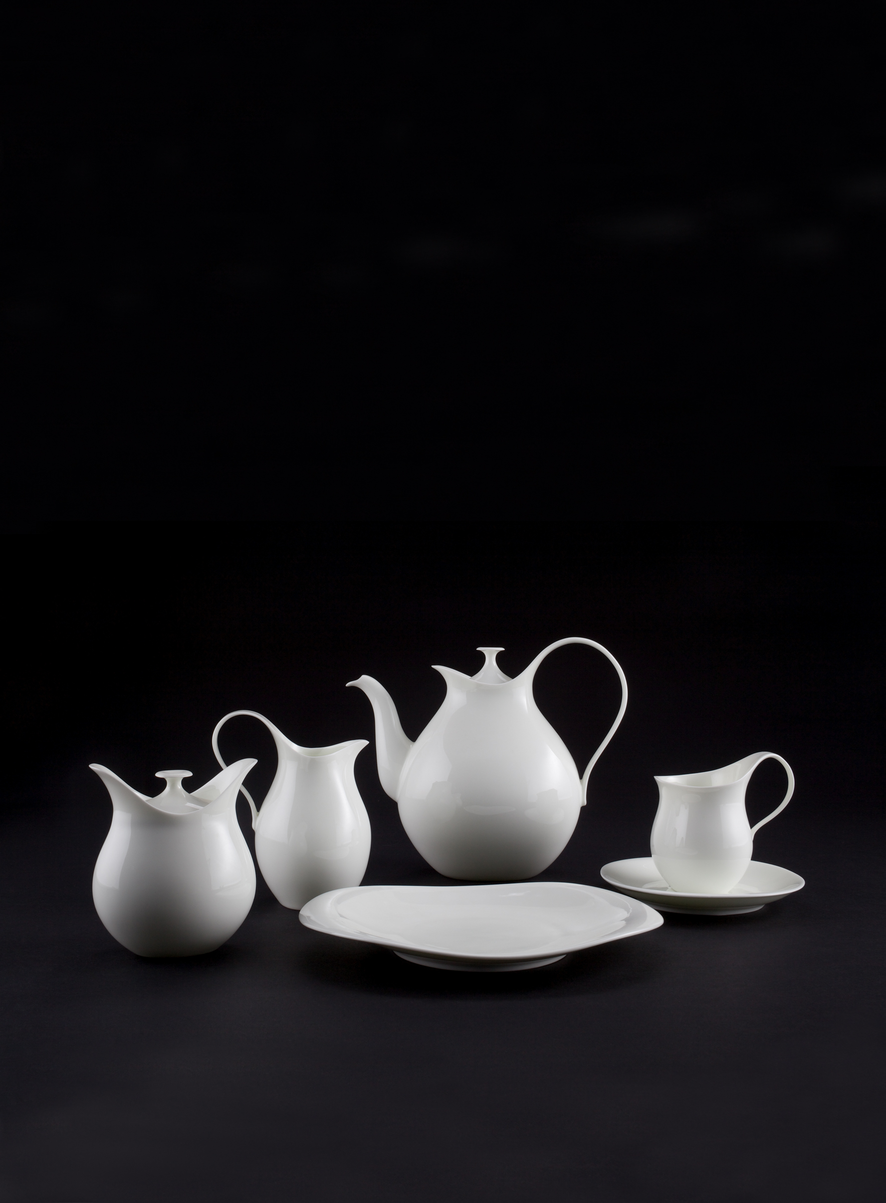 "Talisman" tea set for Imperial Porcelain Factory, St. Petersburg, Russia (Lomonosov), 2002-2002