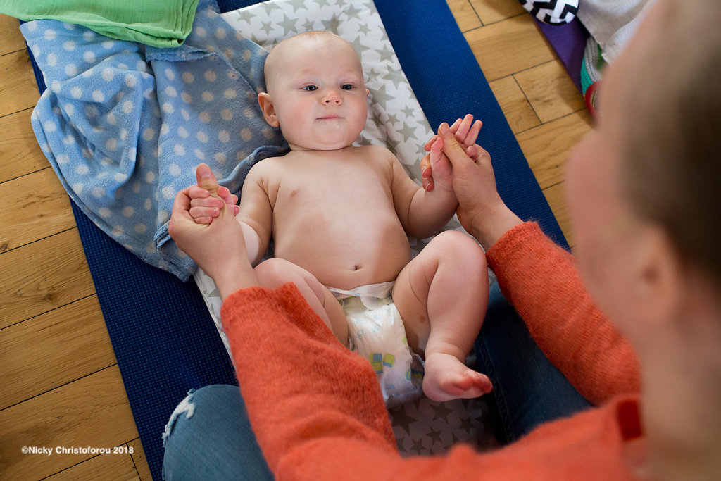 Baby Massage for colds, congestion and mucus