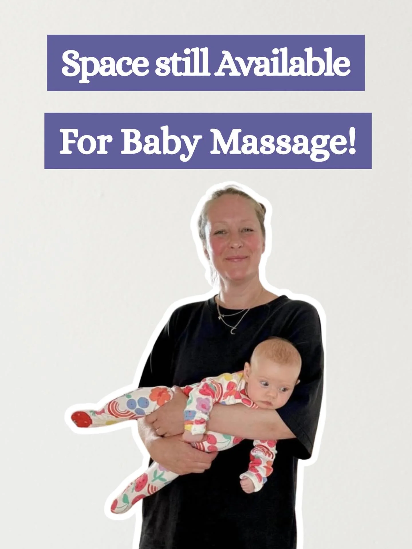 Baby Massage Courses Start This Week! 

Come along to this 5-week Baby Massage course and learn how to massage your baby, connect with them, meet other parents, and feel part of a supportive community 🫶

Venue: The Loft above Little Dippers, Brighto