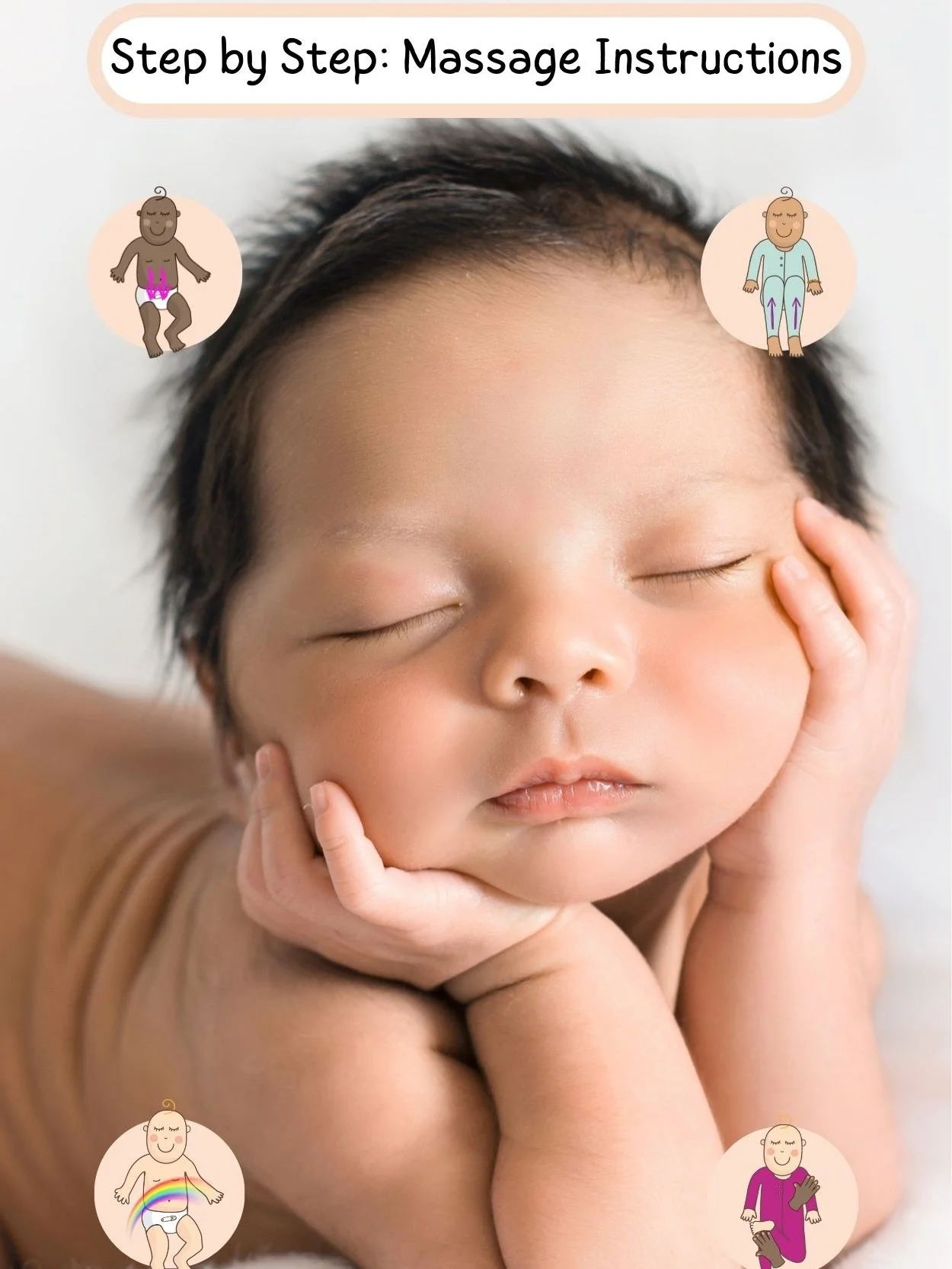 A little sneak preview into my book : 
&lsquo;Massage and Movement for Happy Tummies: How to relieve Colic, Constipation and Trapped Gas&rsquo;

✔️Discover effective ways to prevent and manage colic, constipation, and trapped gas with this beautifull