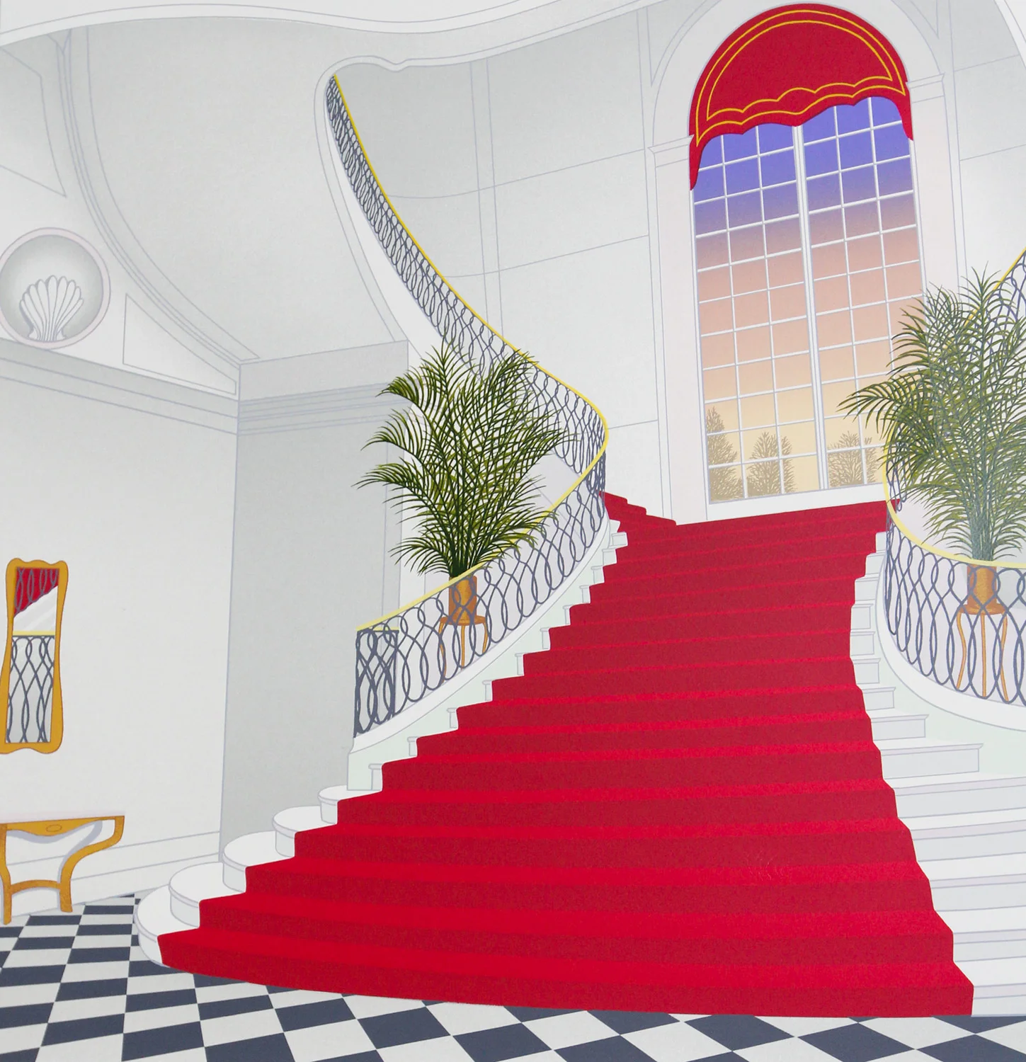 Fanch Red Staircase 