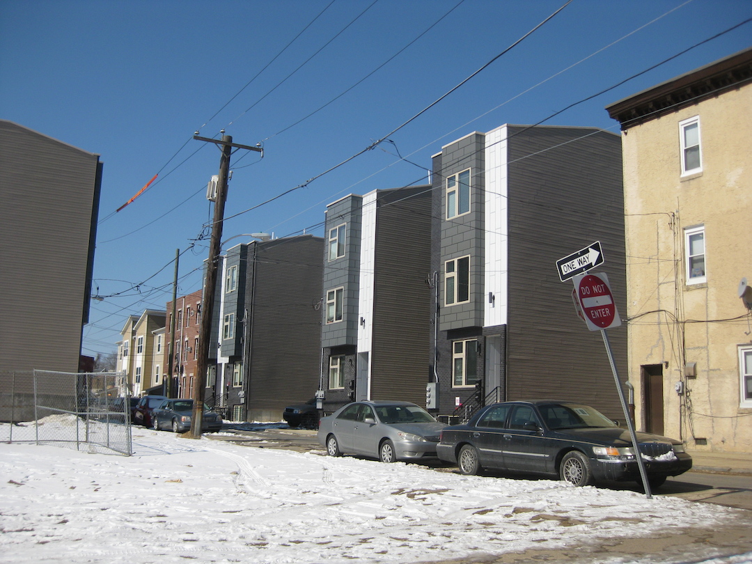 Around the corner, the 1600 block of Ogden Street