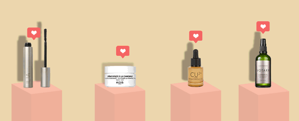 Animation pour une newsletter “coup de coeur beauté”