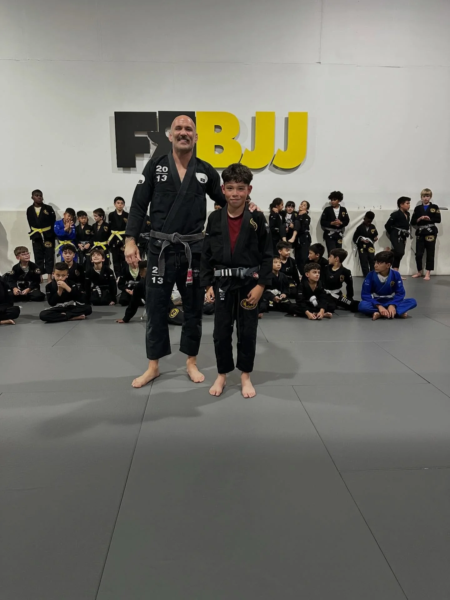 Congratulations Aiden and Aragorn on your new stripes! Well done! 🫡
#promotion #jiujitsu #kidsbjj #newstripe