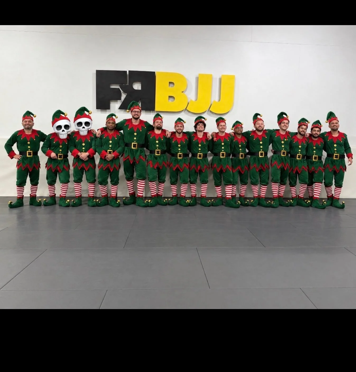 Getting an early start on the #holiday season 😂
#elf #christmas #jiujitsu