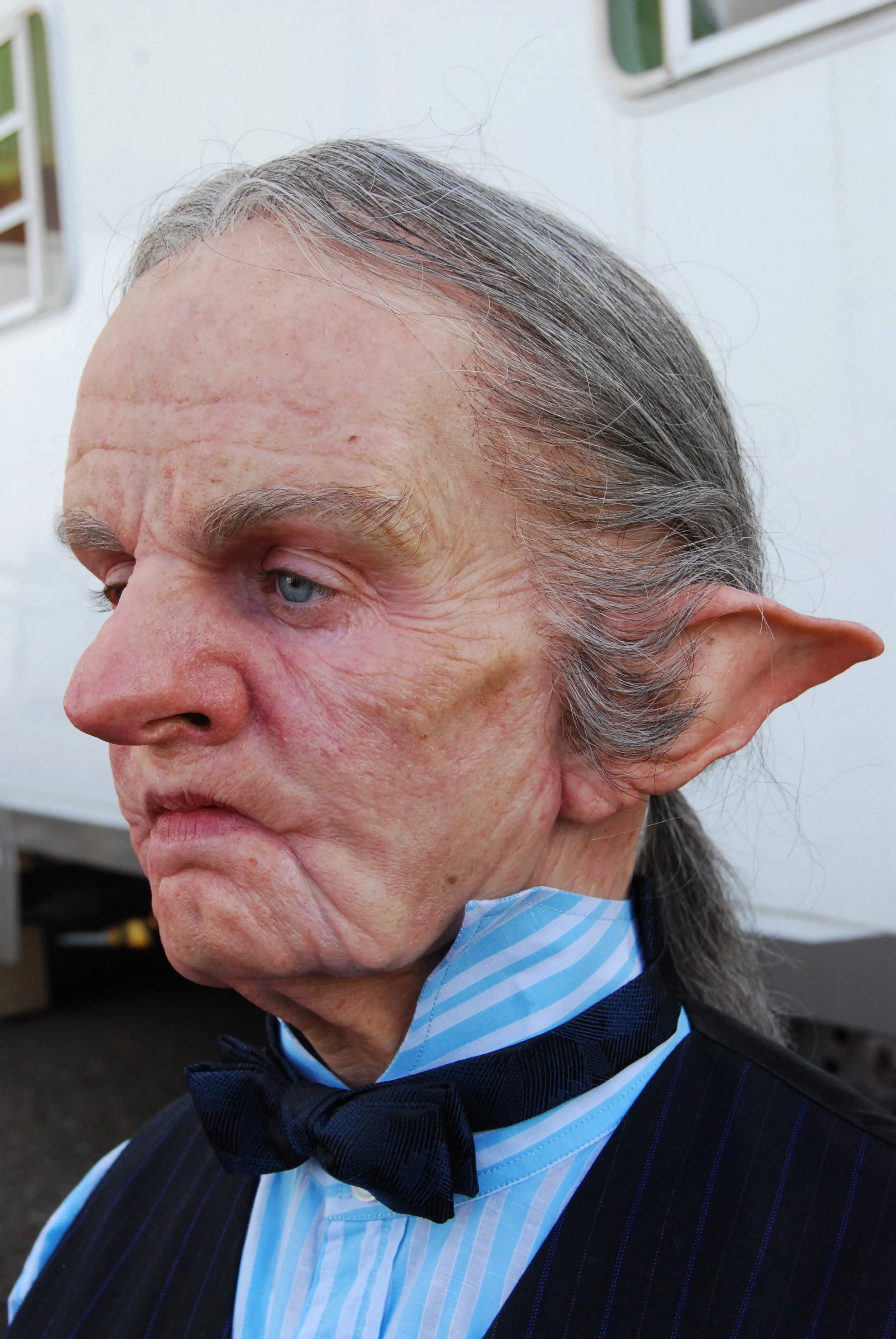 Harry Potter and the deathly hallows Part 2, Make-up application and colour with Paul Boyce and Tomas Foldergharry, Photographer: Warner Bros