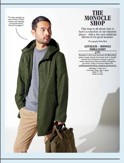 MONOCLE MAGAZINE ISSUE 107 // PHOTOGRAPHY: TRISHA WARD 