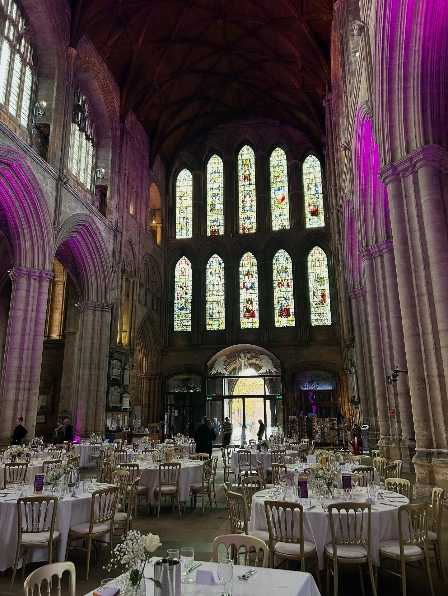 10.10.25 #corporatecatering #eventscatering #wedoevents  Thank you for having us @riponcathedral beautiful venue for a twilight supper fundraiser. 
Starter antipasti sharing boards 
Rotisserie chicken main
Eton mess dessert 
Delicious!