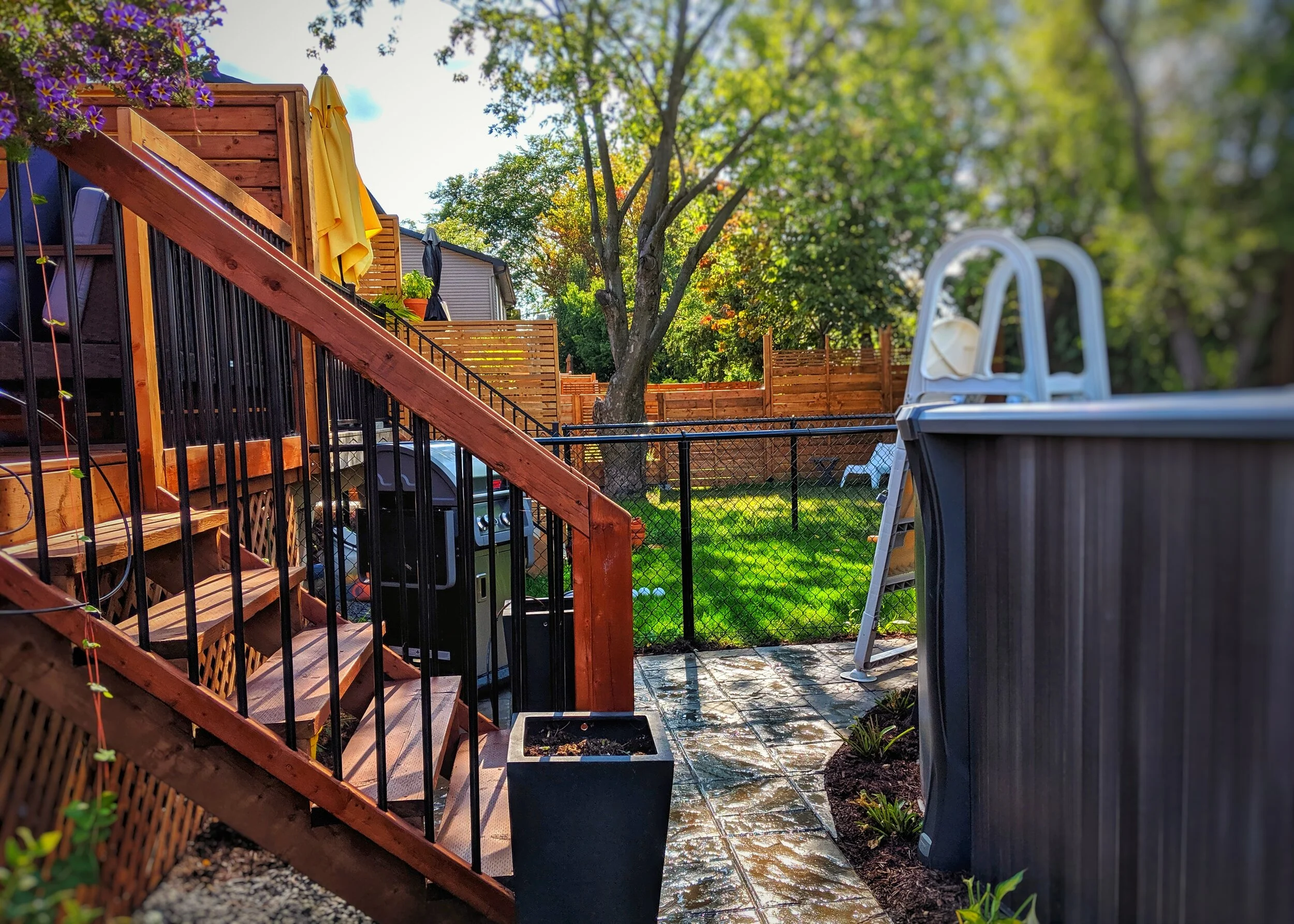 Mini-terrasse