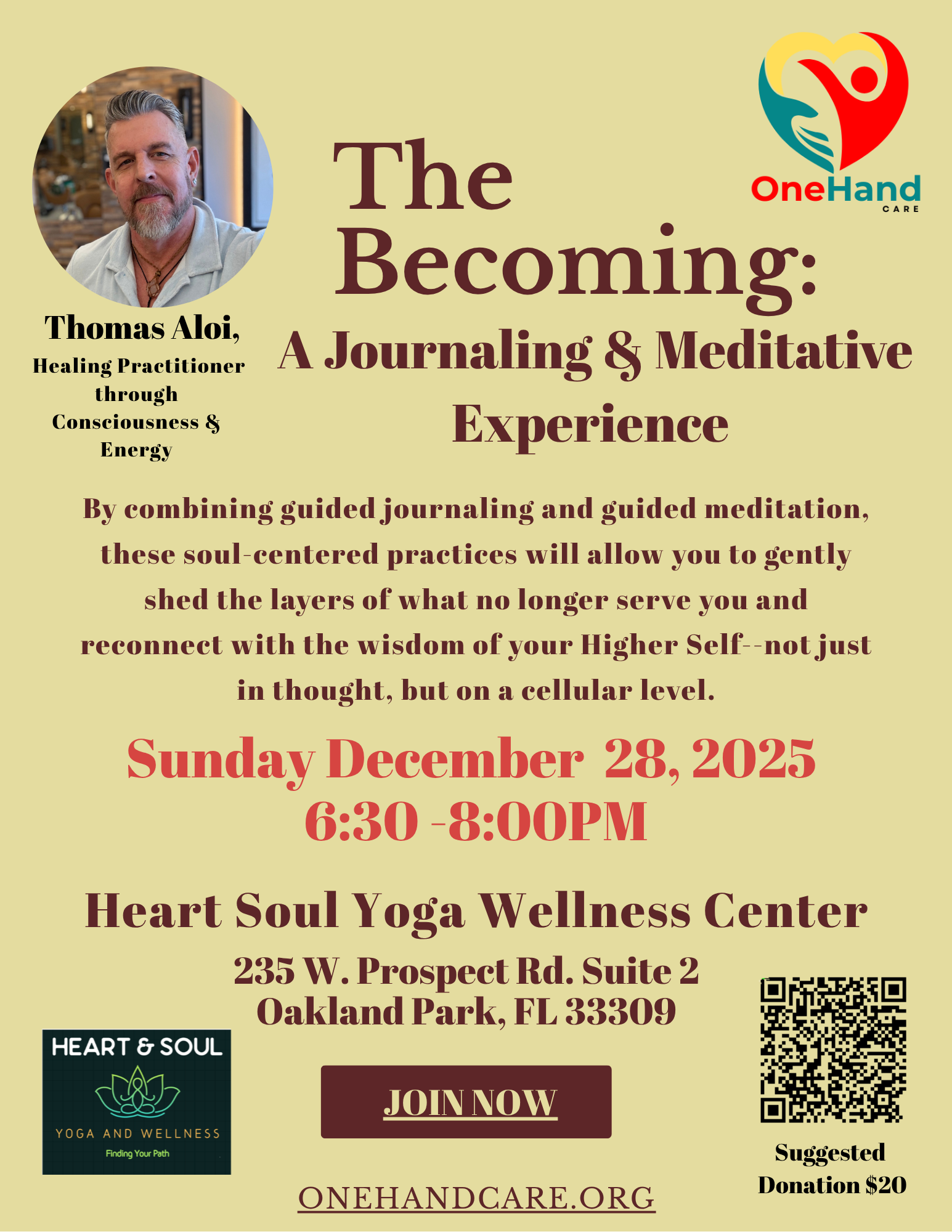 The Becoming: -A Journaling &amp; Meditative Experience