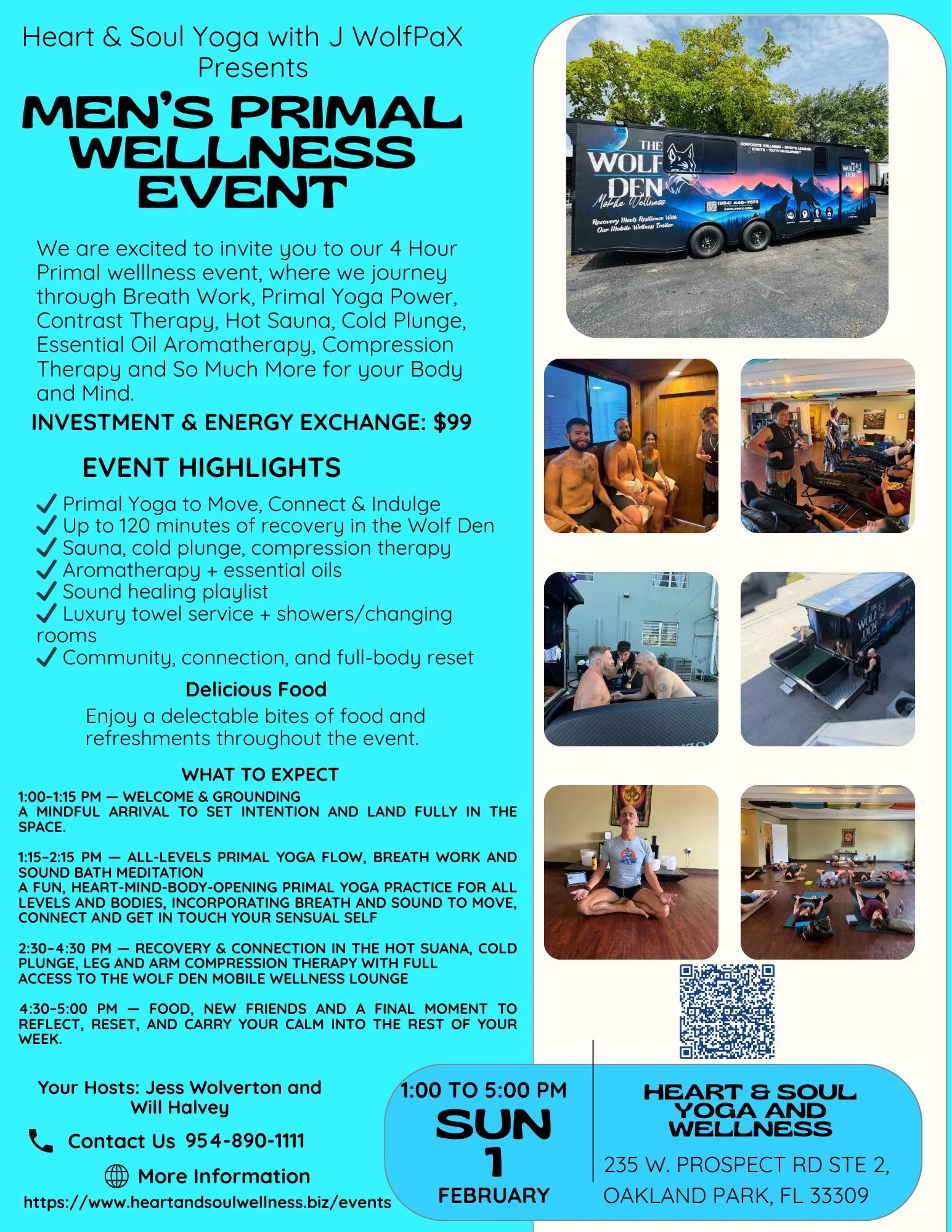 Men's Primal Wellness Event - Heart &amp; Soul Yoga with JWolfPax