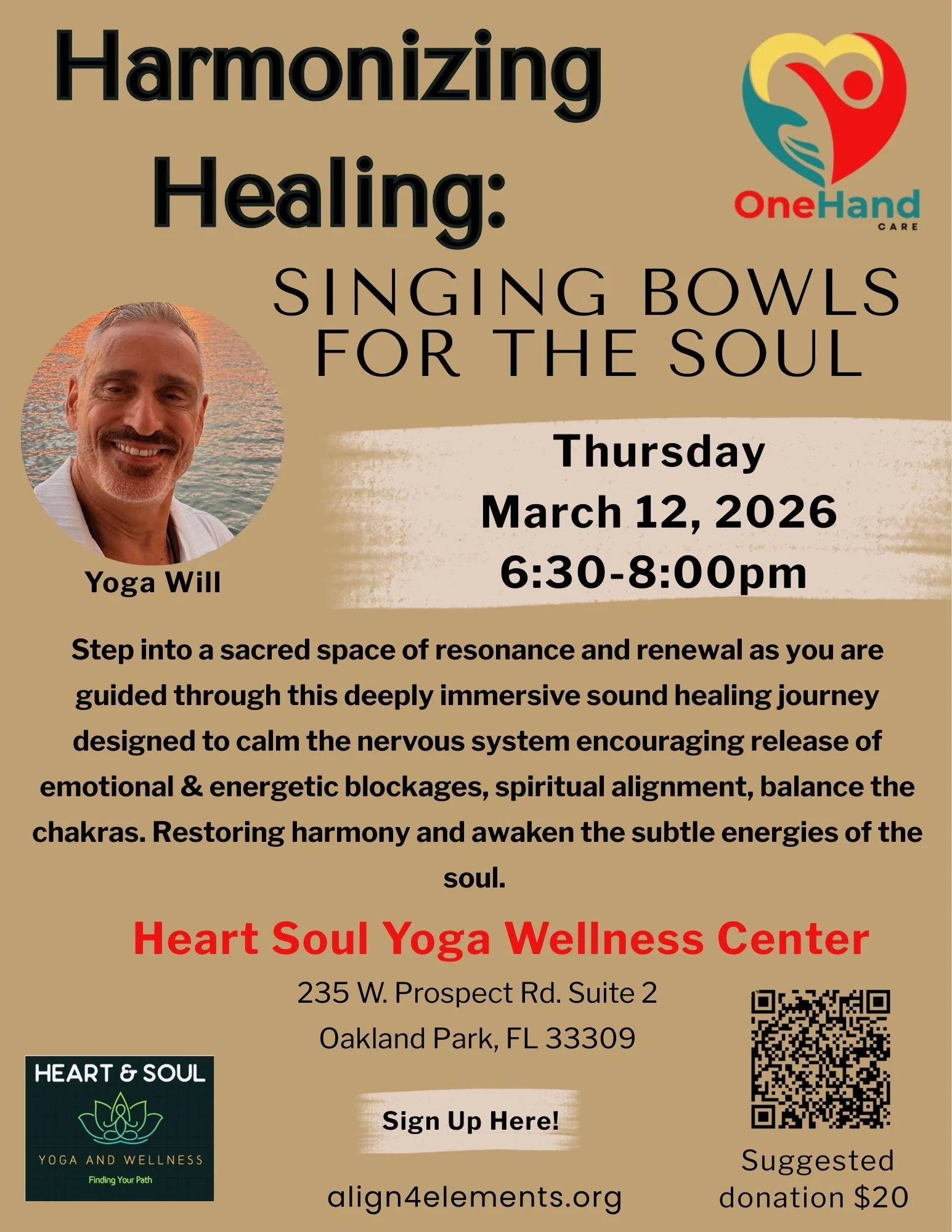 Singing Bowls for the Soul with Will