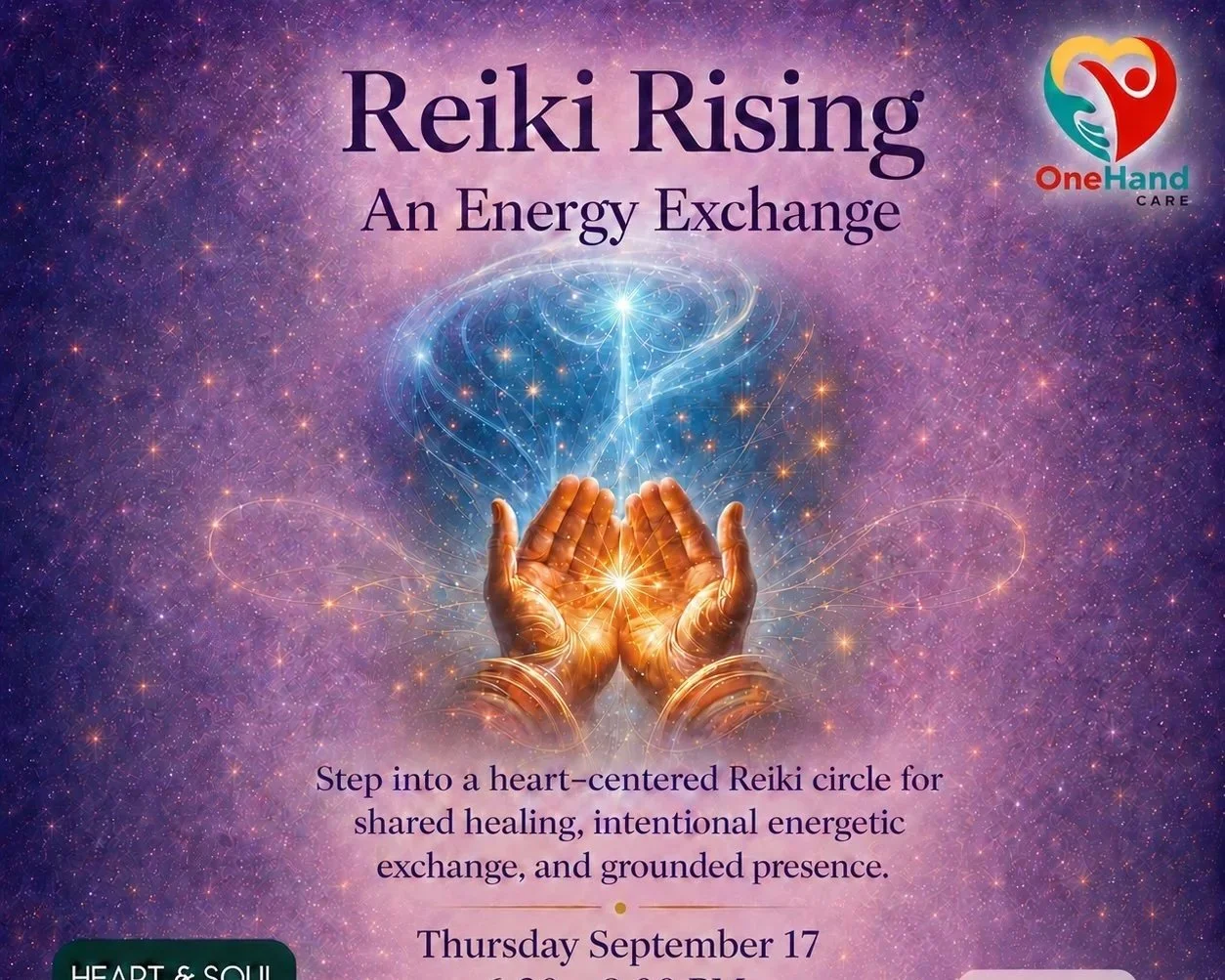 Reiki rising and energy exchange with Rochelle, Chris and Thomas