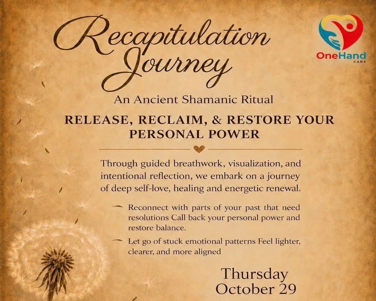Recapitulation Journey: An Ancient Shamanic Ritual