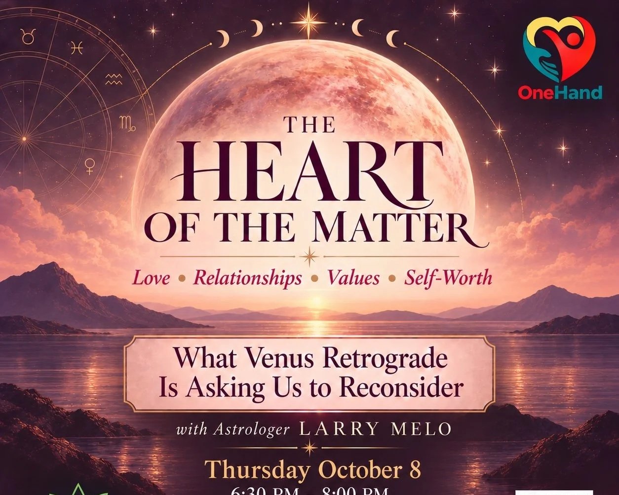 The Heart of the Matter: Love, Relationships, Values, Self-Worth