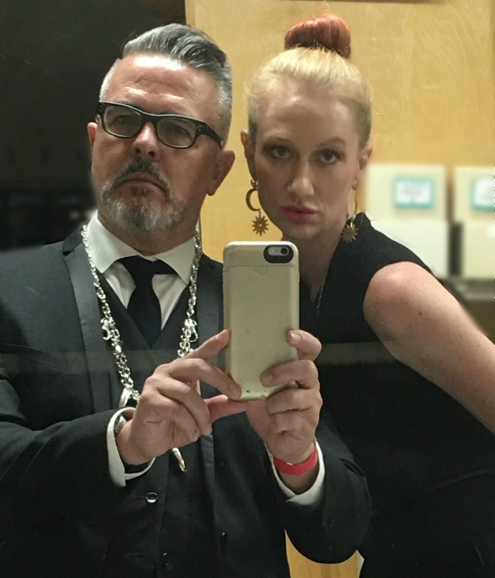 Pictured: Carrington & Her Husband 