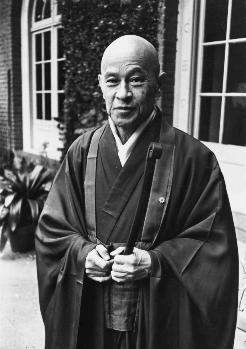 Zen master Shunryu Suzuki