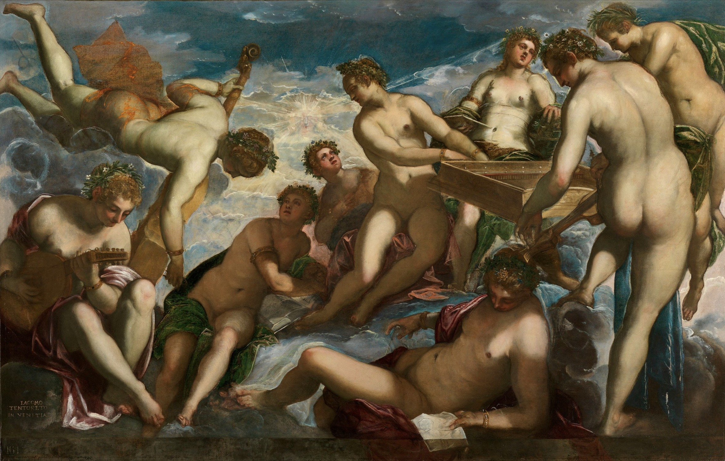 Tintoretto,  The Muses