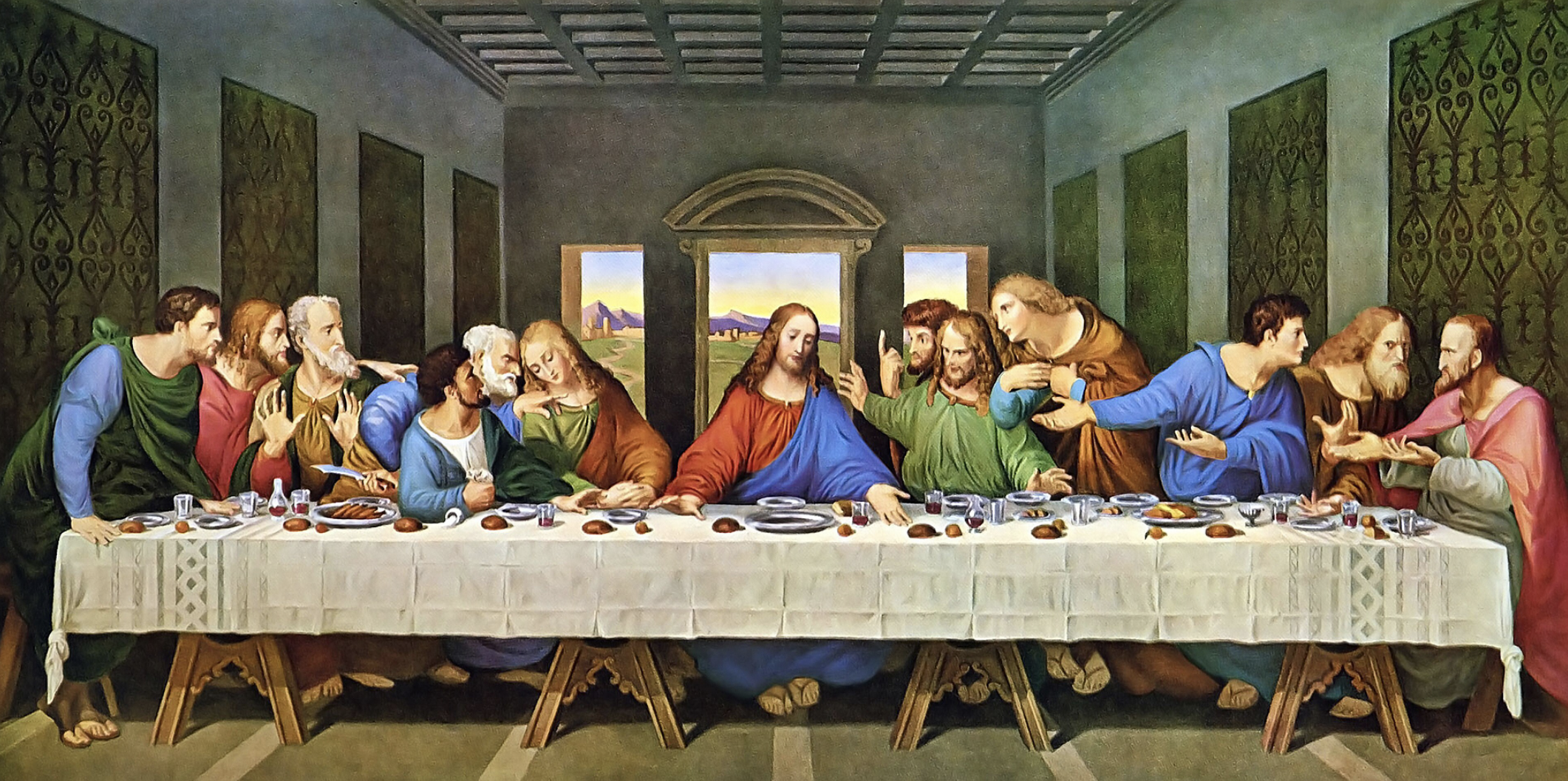 The Last Supper by Leonardo Da Vinci