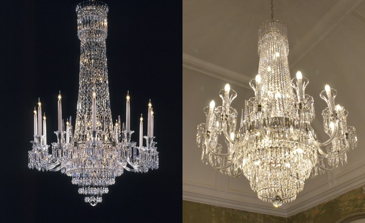 Bohemian Crystal Chandeliers Manufacturer, Extra Large Commercial Chandeliers