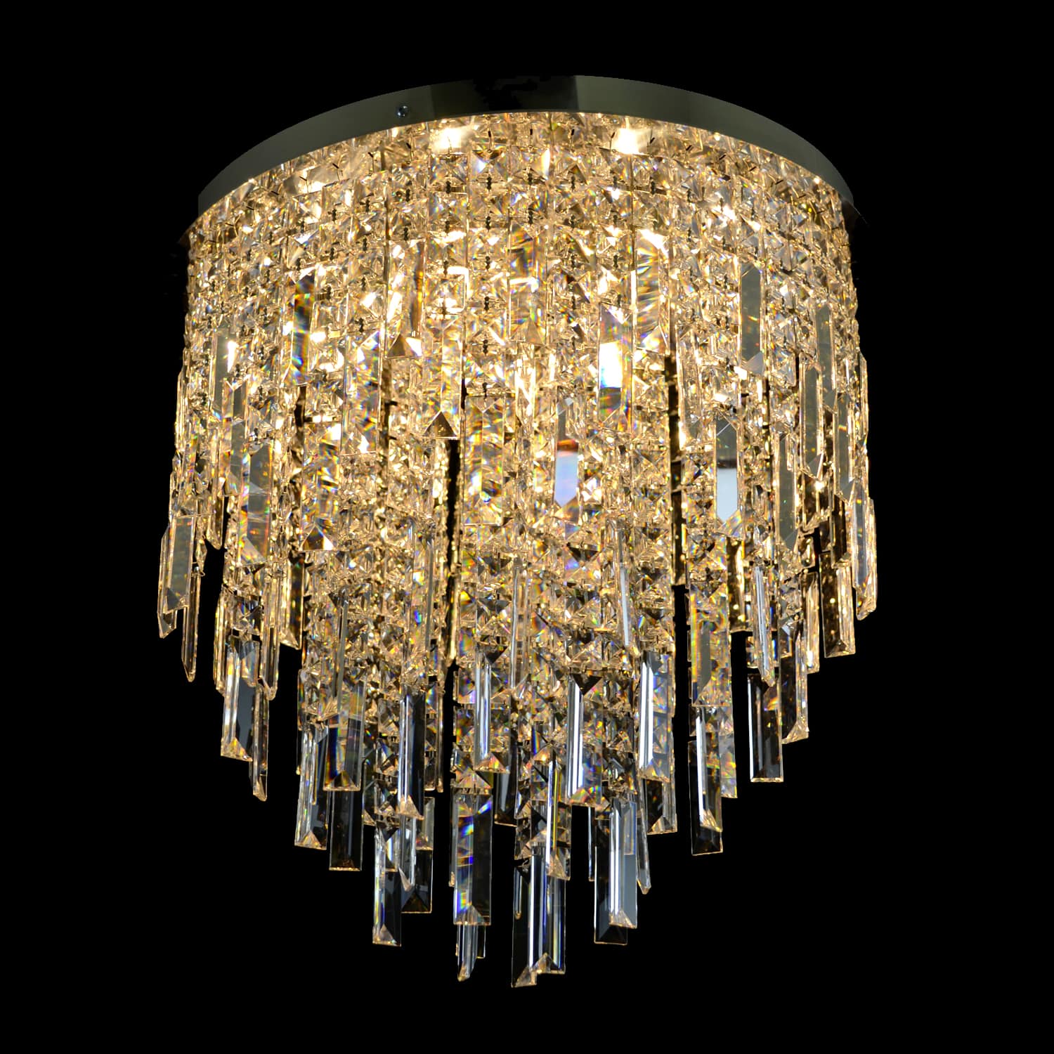 Crystal Rain crystal chandelier — WRANOVSKY Bohemian Crystal