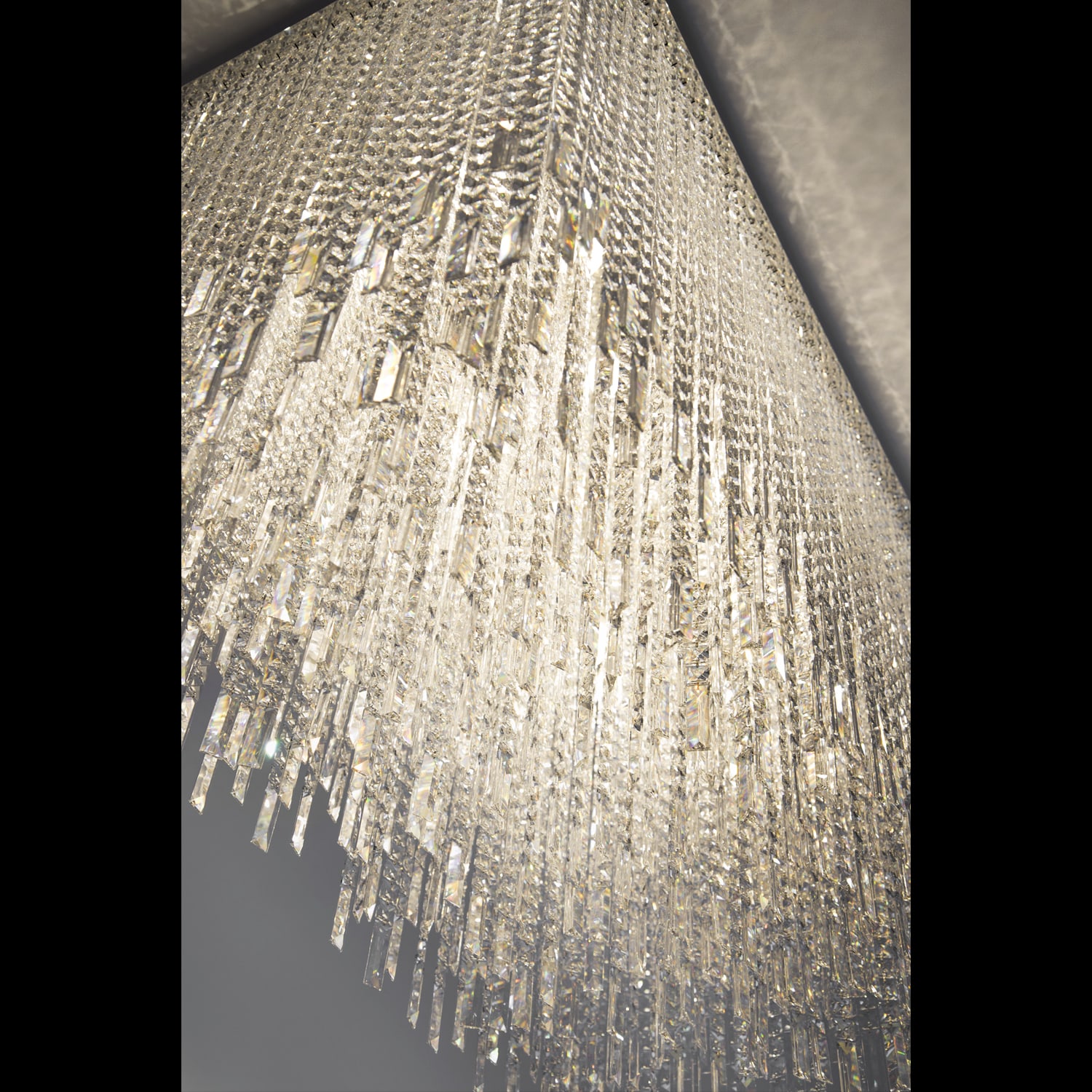 rain crystal chandelier