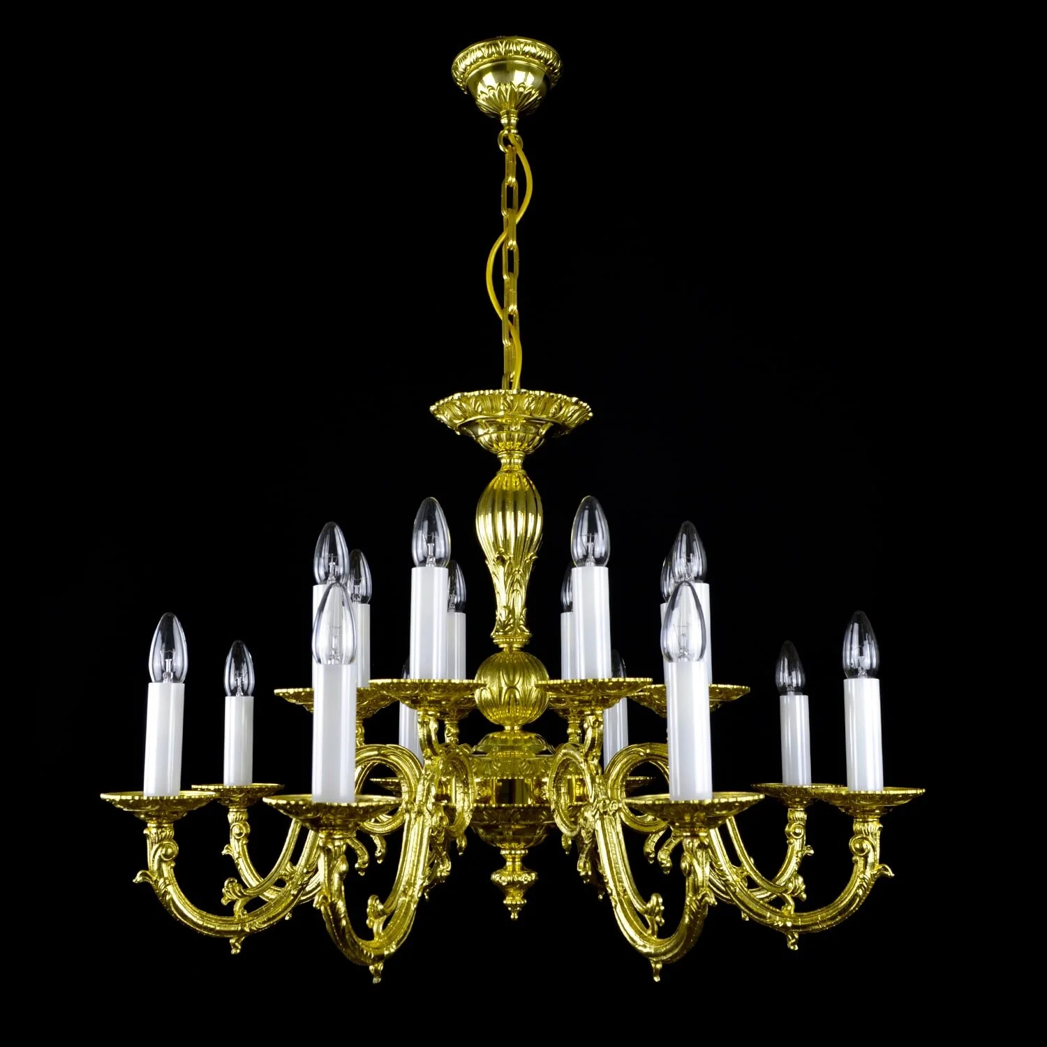 Brass Chandeliers TRADICE — WRANOVSKY Bohemian Crystal Chandeliers
