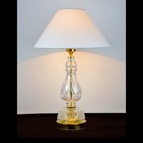 Floor Table Lamps Wranovsky, Vintage Table Lamp With Crystals