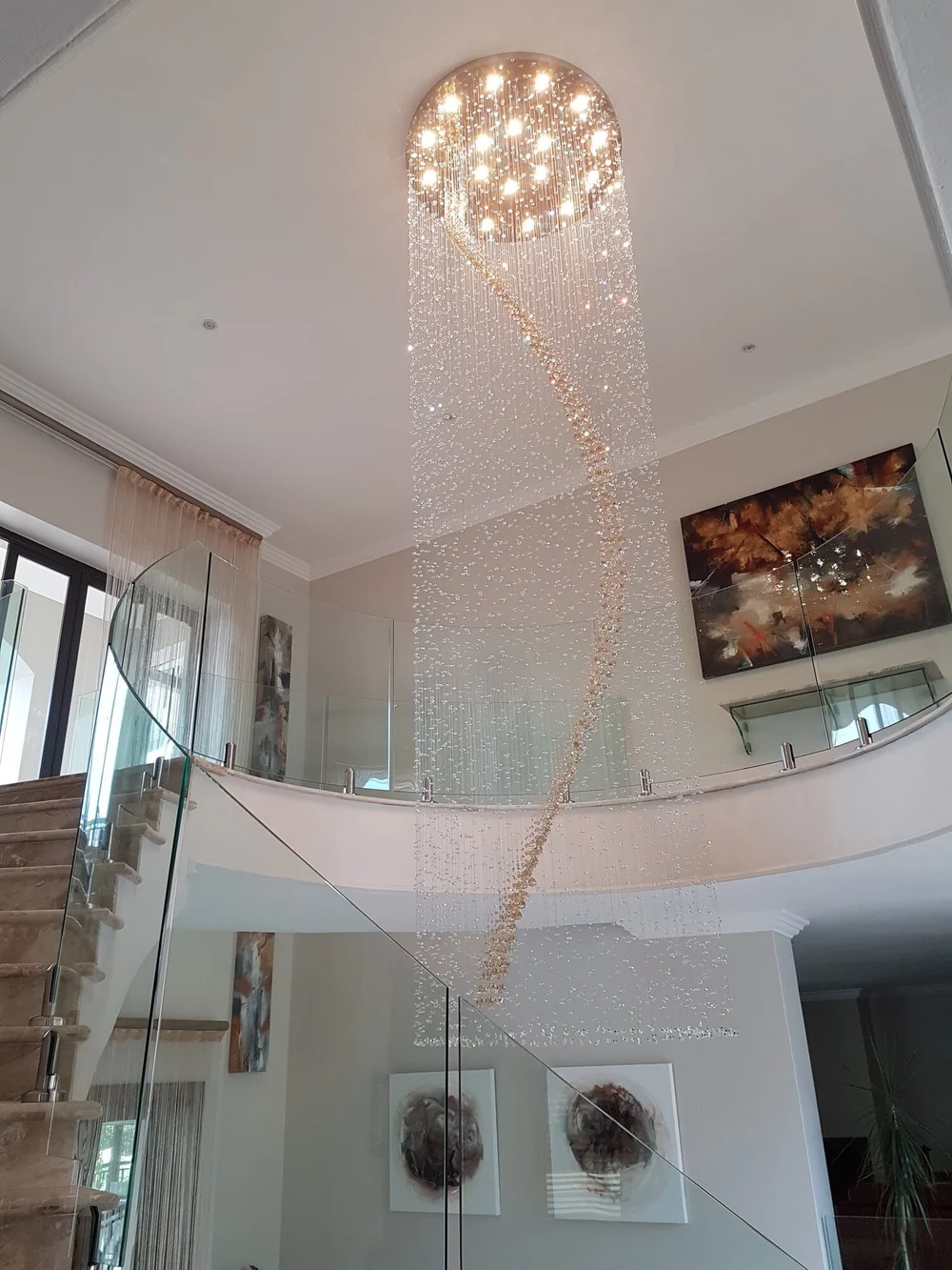Milky Way crystal chandelier — WRANOVSKY - Bohemian Crystal