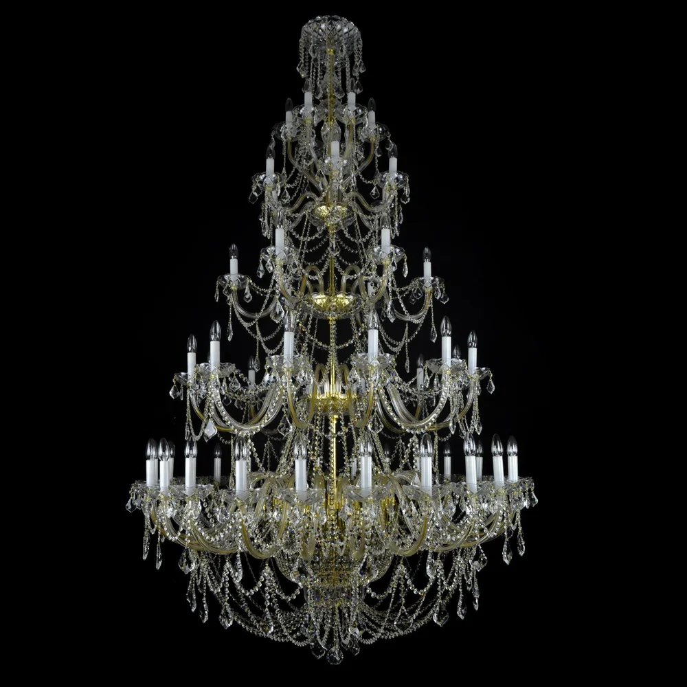 Ricamente Decorado crystal chandelier — WRANOVSKY - Bohemian