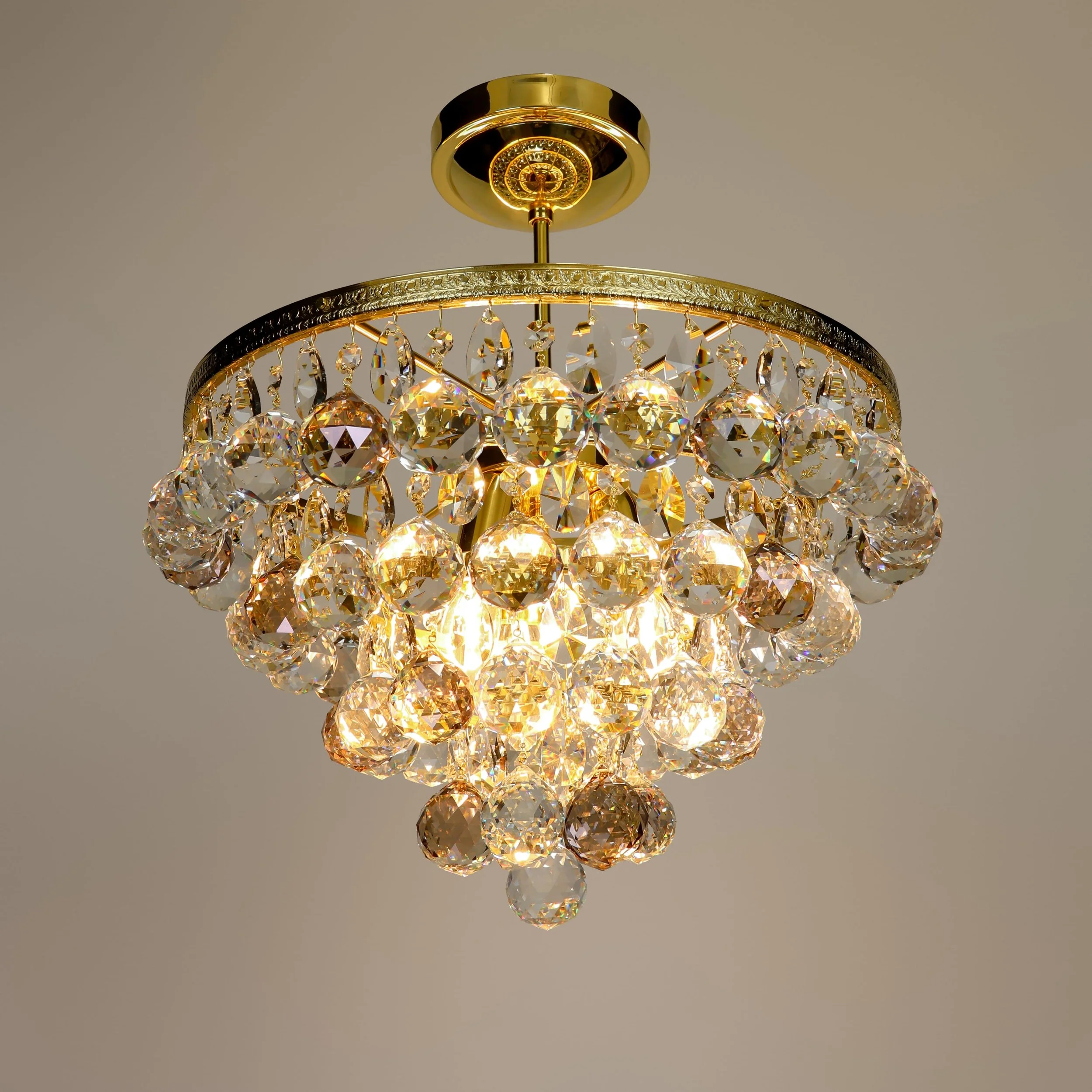Perugia crystal chandelier