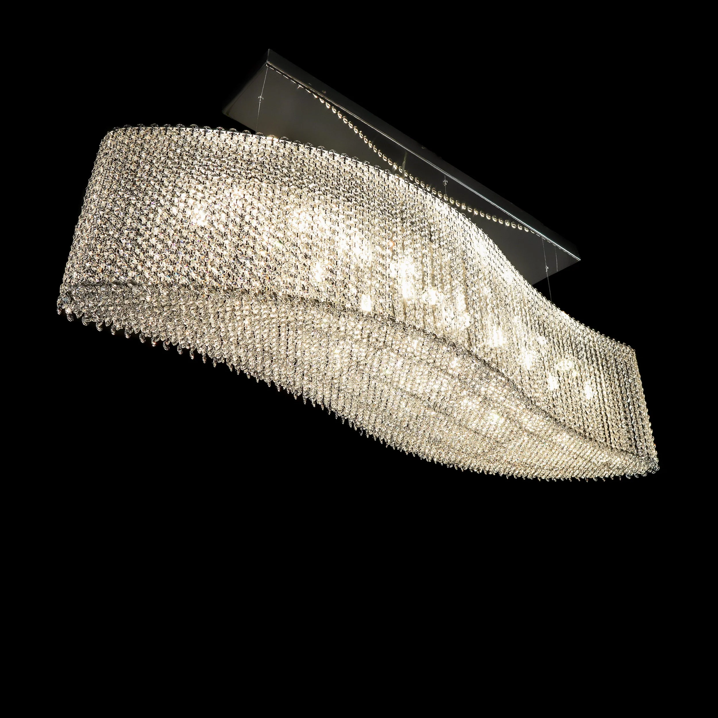 Flow Crystal Chandelier