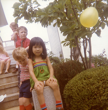 My 5th Birthday Party. Seoul, Korea 1982